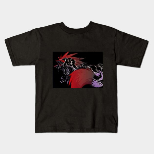 Angry Wolf Kids T-Shirt by UFiltyWeeaboo